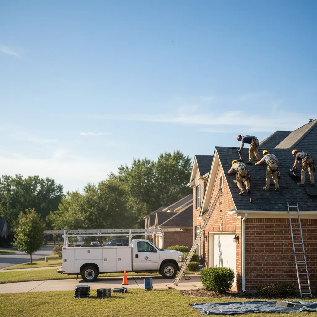 Roof Repair in Hicksville